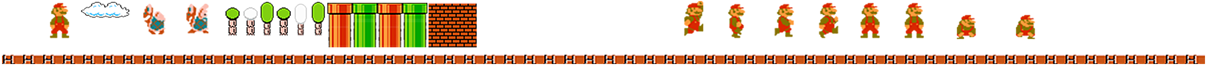 Running Mario Game Sprite 2